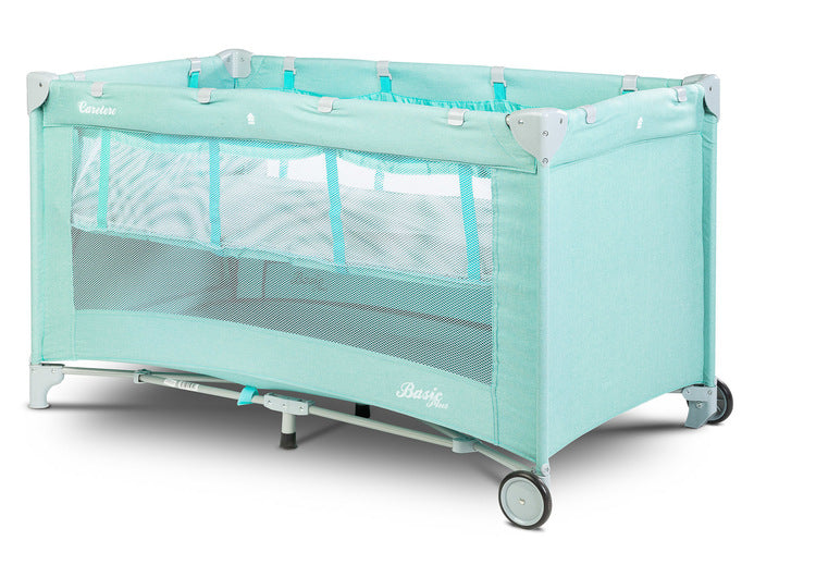 Сгъваема Кошара За Пътуване 2 Нива Basic Plus Mint