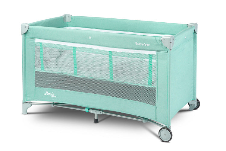 Сгъваема Кошара За Пътуване 2 Нива Basic Plus Mint