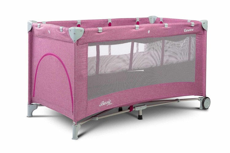 Patut de calatorie pliabil Basic Plus Lavenda 2 Nivele Caretero