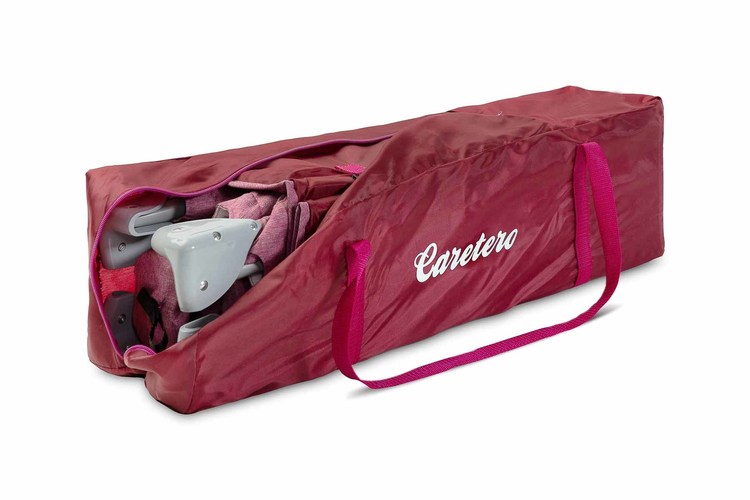 Patut de calatorie pliabil Basic Plus Lavenda 2 Nivele Caretero