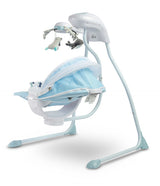 Електрическа Люлка шезлонг до 12кг Blue Caretero