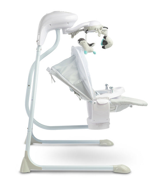 Електрическа Люлка шезлонг до 12кг Grey Caretero