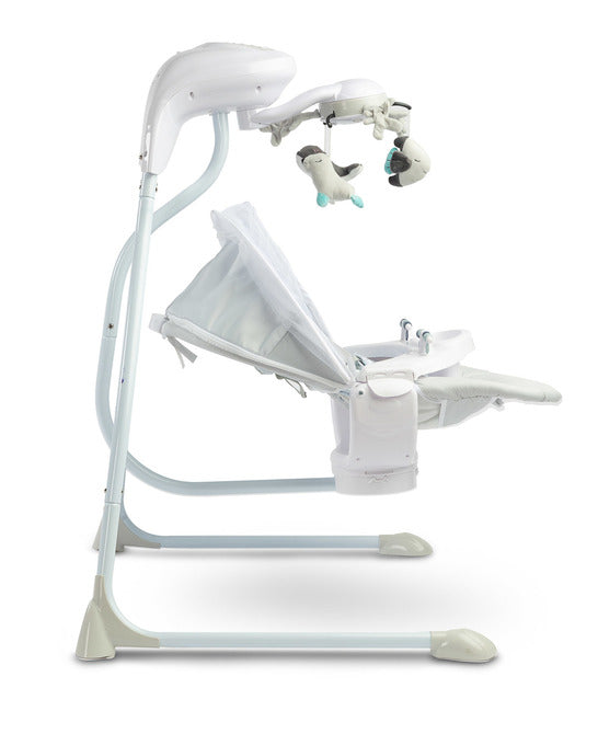 Електрическа Люлка шезлонг до 12кг Grey Caretero