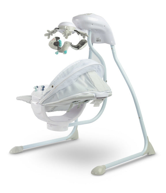 Електрическа Люлка шезлонг до 12кг Grey Caretero