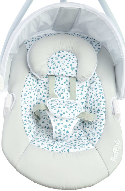 Електрическа Люлка шезлонг до 12кг Grey Caretero