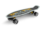 Skateboard Dexter Grey + Helmet And Protectors Caretero Toyz