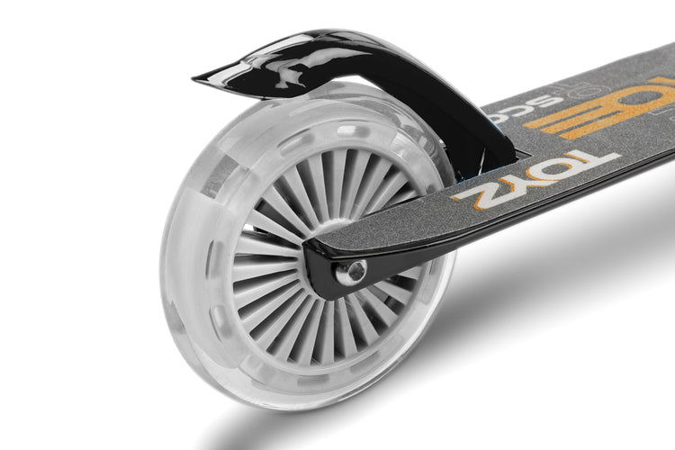 Тротинетка Tauro Black + Каска И Протектори Caretero Toyz