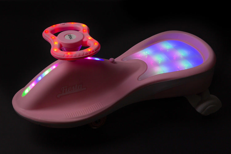 Кола Gravity Тип Бръмбър За Возене Ride-Оn Fiesta Pink Caretero Toyz