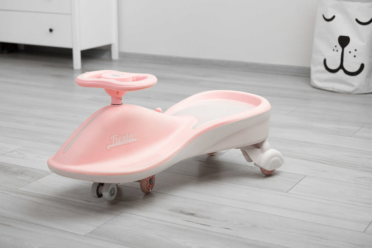 Кола Gravity Тип Бръмбър За Возене Ride-Оn Fiesta Pink Caretero Toyz