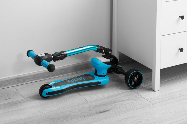 Тротинетка Hug С 3 Колела Синя Caretero Toyz