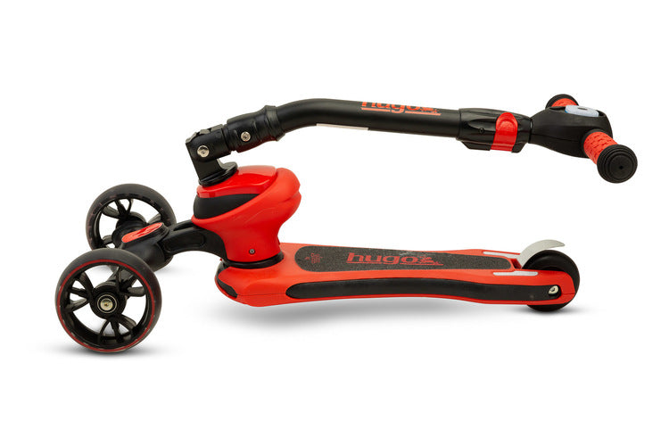 Тротинетка Hug С 3 Колела Червена Caretero Toyz