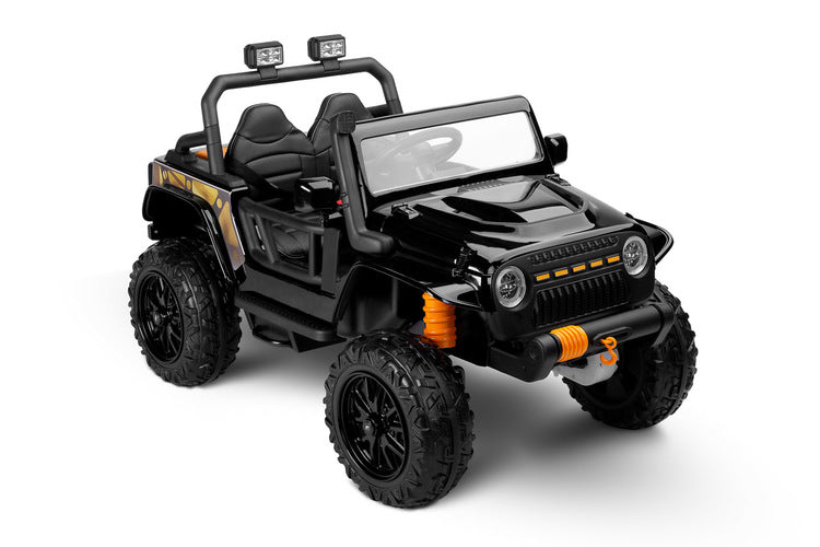 Off-Road Battery Car Ring Black Caretero Toyz 