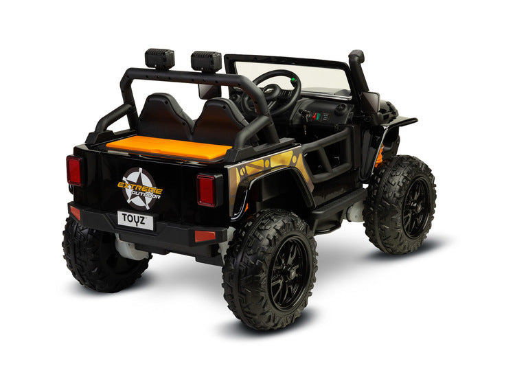 Off-Road Battery Car Ring Black Caretero Toyz 