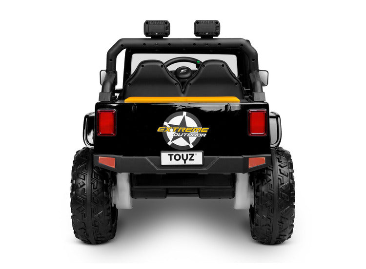 Off-Road Battery Car Ring Black Caretero Toyz 