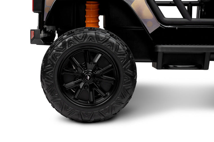 Off-Road Battery Car Ring Black Caretero Toyz 