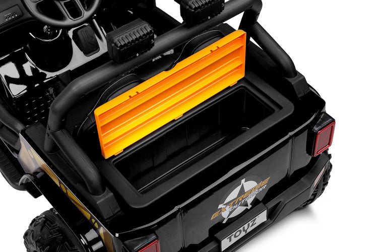 Off-Road Battery Car Ring Black Caretero Toyz 