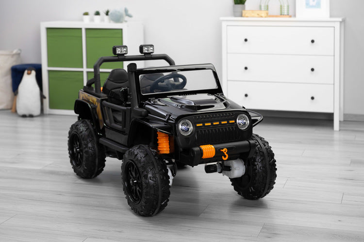 Off-Road Battery Car Ring Black Caretero Toyz 