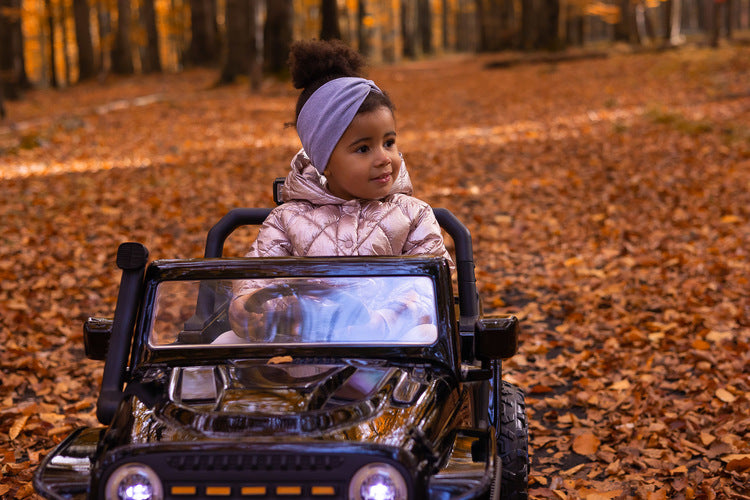 Off-Road Battery Car Ring Black Caretero Toyz 