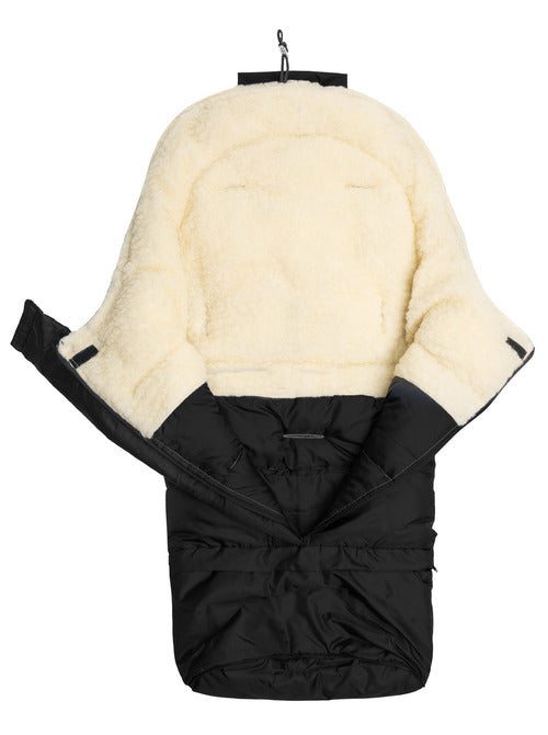 Geanta de Lână de Iarnă Combi 3in1 Negru