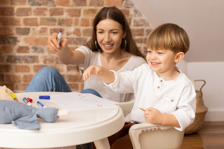 Стол За Хранене Velmo 3В1 Blue Caretero