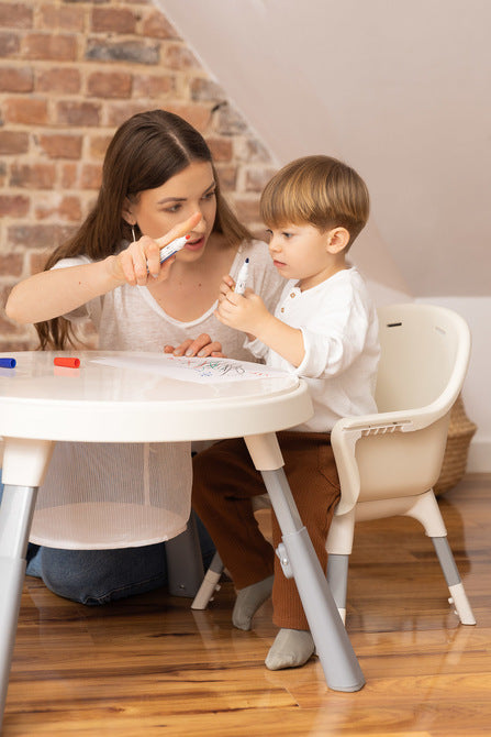 Стол За Хранене Velmo 3В1 Grey Caretero