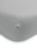 Памучен Чаршаф С Ластик Jersey Deluxe Сив 60Х120 Sensillo