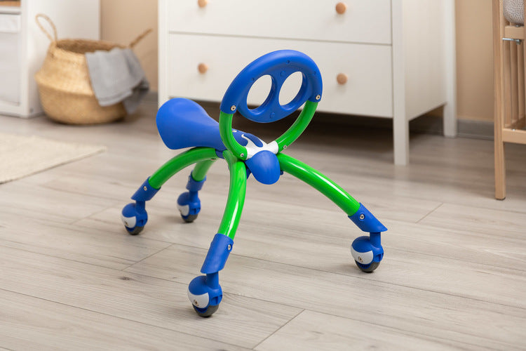 Количка за яздене Beetle 2В1 Тип Бръмбър Син Caretero Toyz