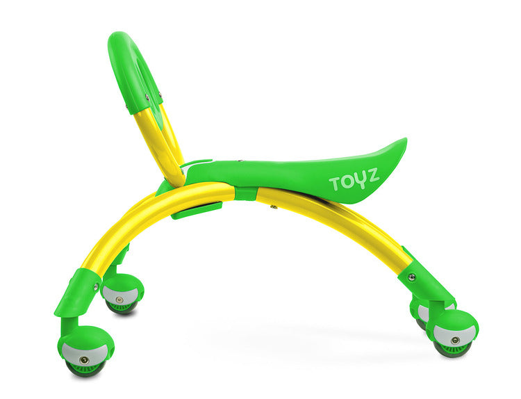 Количка за яздене Beetle 2В1 Тип Бръмбър Зелен Caretero Toyz