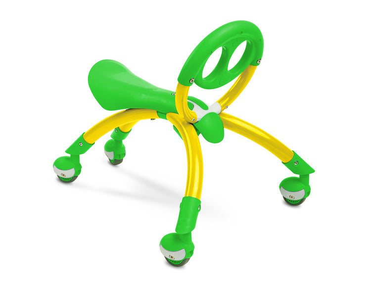 Количка за яздене Beetle 2В1 Тип Бръмбър Зелен Caretero Toyz