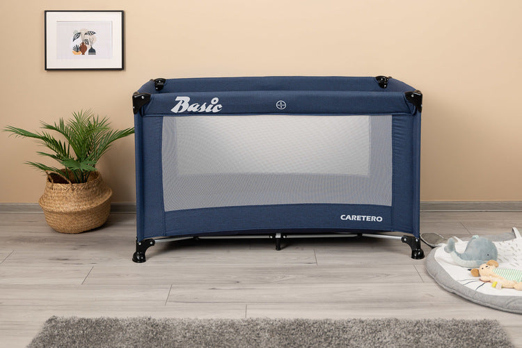 Patut de calatorie pliabil 1 nivel Basic Navy