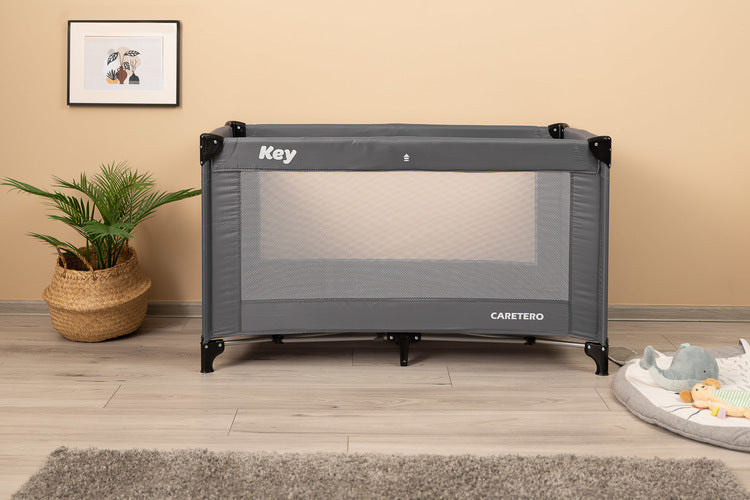 Patut de voiaj pliabil Key Graphite Caretero