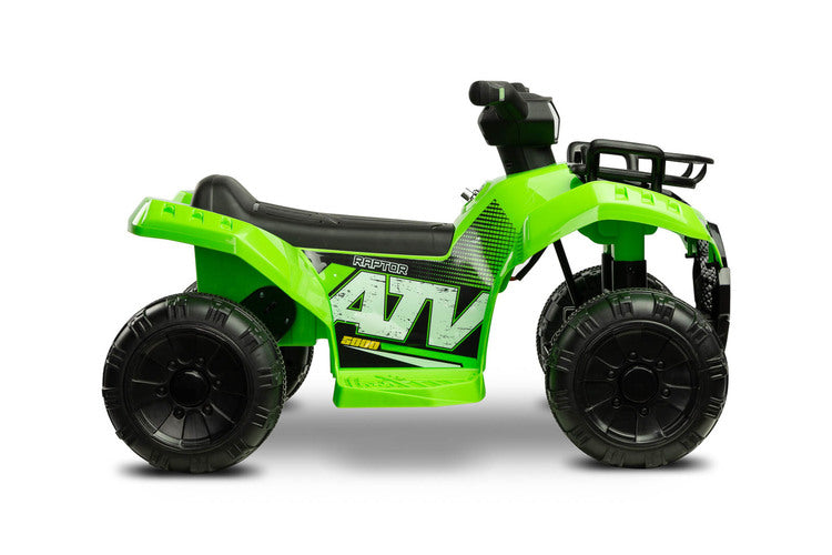 Battery-Powered Car Mini-Raptor Green Caretero Toyz