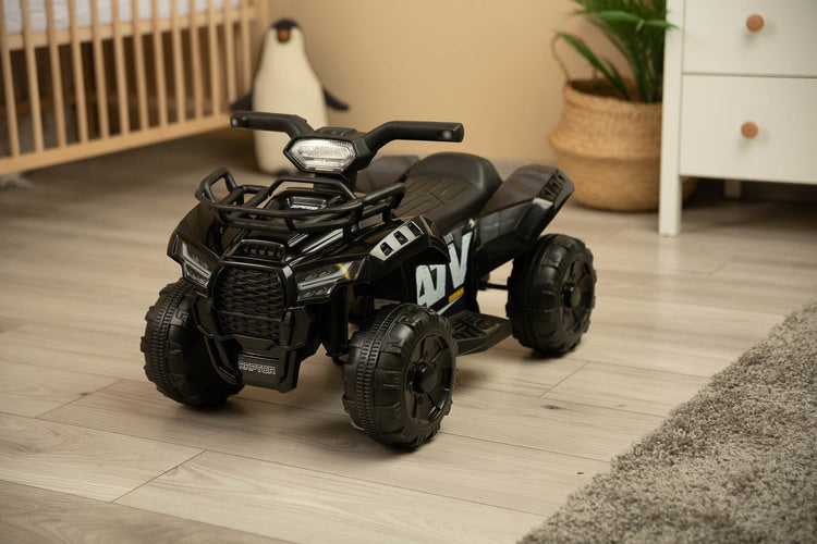 Children's Electric Car Mini-Raptor Black Caretero Toyz