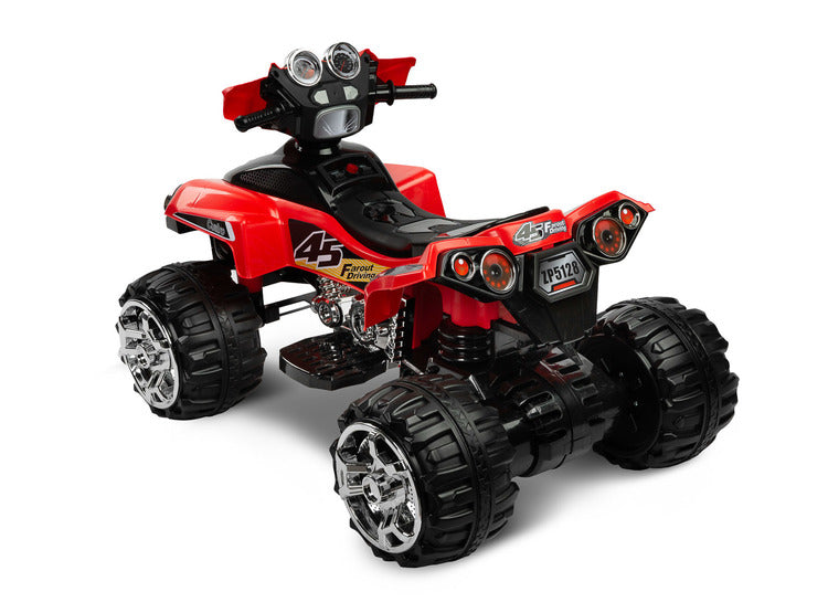 Cuatro Red Caretero Toyz Battery-Powered Car