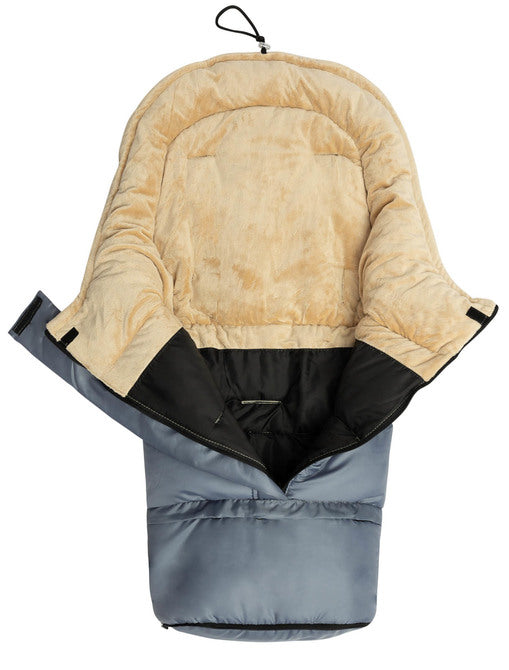 Geanta de iarna Combi Minky 3in1 Grafit/Bej