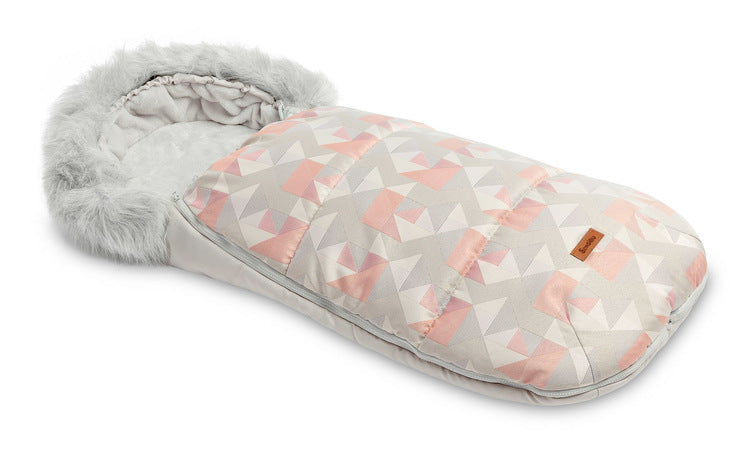 Geanta de iarna Olaf Mozaic roz