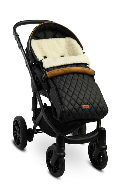 Geanta de iarna din lana neagra