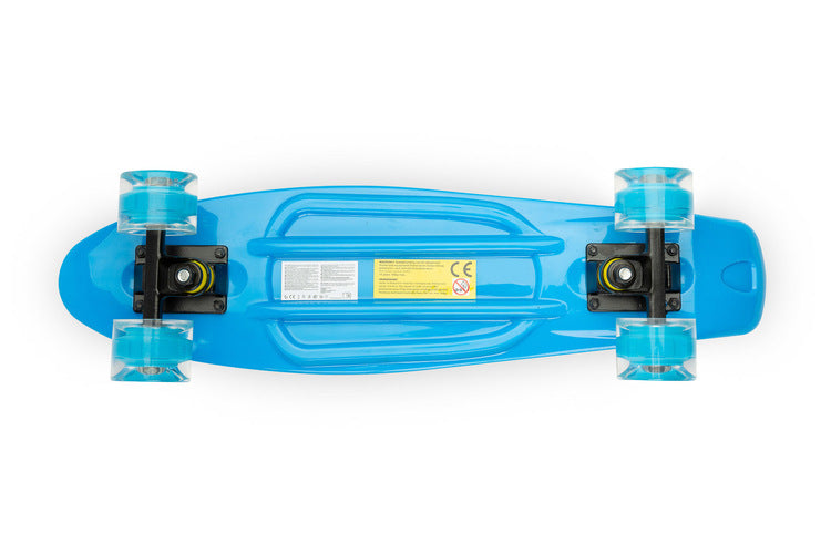 Скейтборд Dexter Blue + Каска И Протектори Caretero Toyz