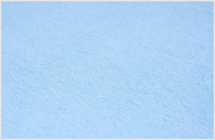 Памучен Чаршаф С Ластик Jersey Син 120X60 Sensillo