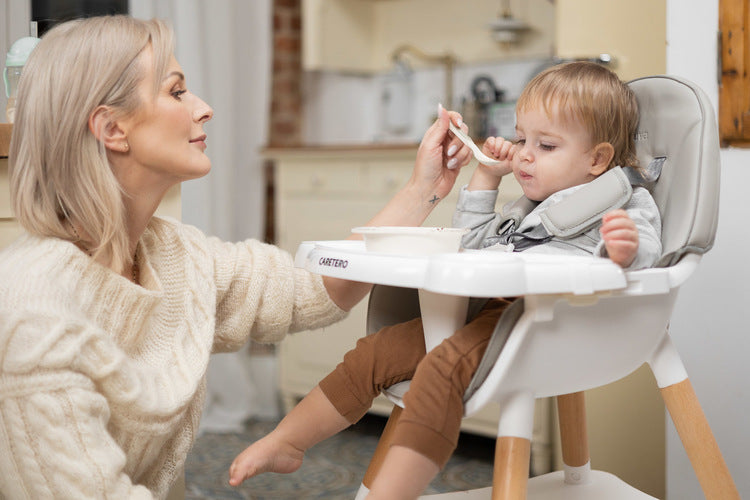 Столче За Хранене Tuva Dark Green Caretero