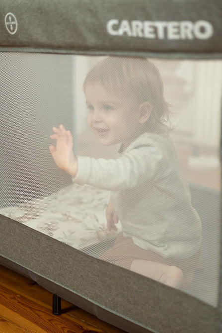 Сгъваема кошара с падаща страна Esti Grey Caretero