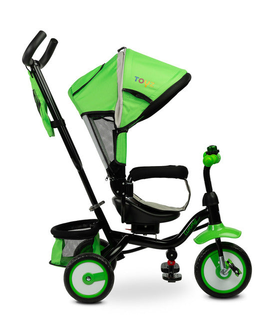 Triciclu cu control parental Timmy Green Caretero Toyz