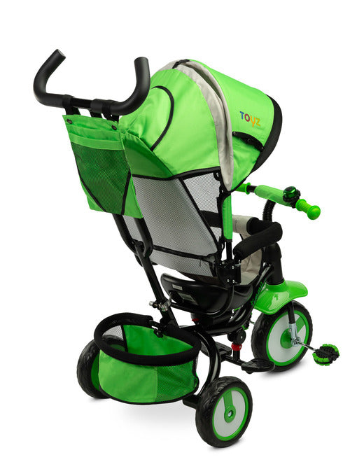 Triciclu cu control parental Timmy Green Caretero Toyz