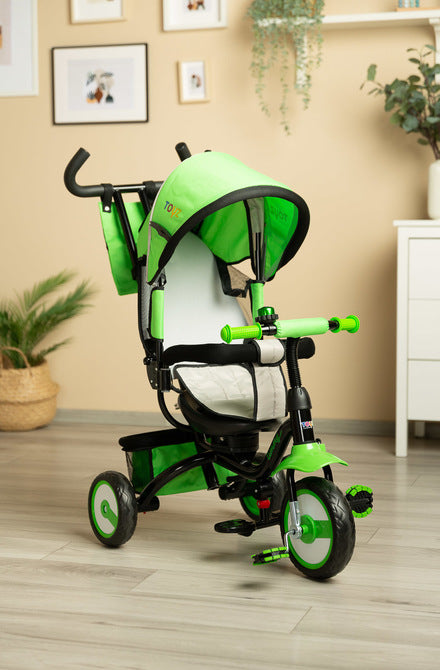 Triciclu cu control parental Timmy Green Caretero Toyz