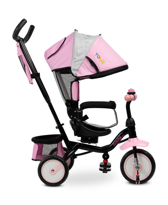Triciclu cu control parental Timmy Pink Caretero Toyz