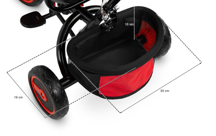 Триколка С Родителски Контрол Timmy Blue Caretero Toyz