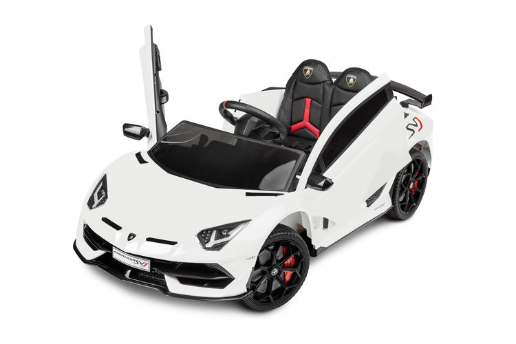 Mașină cu baterie Lamborghini White Caretero Toyz