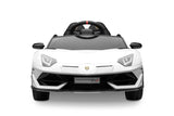 Mașină cu baterie Lamborghini White Caretero Toyz