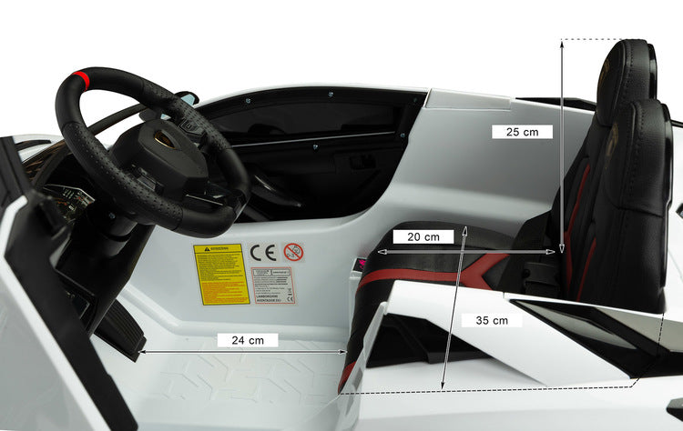 Battery Car Lamborghini Black Caretero Toyz