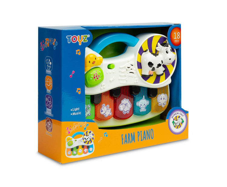 Образователна Играчка - Ферма Пиано Caretero Toyz